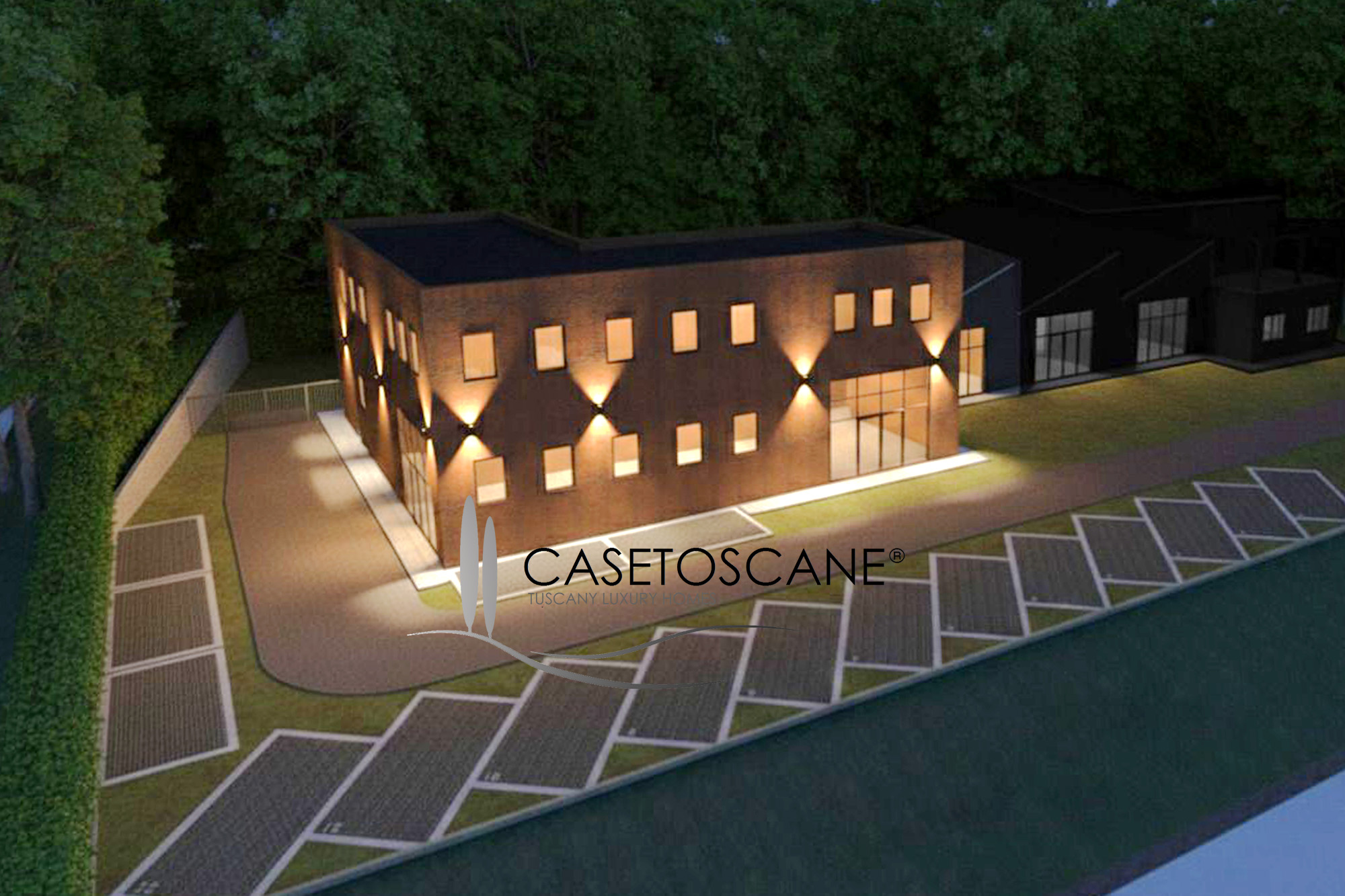 3241 - Fondi commerciali, artigianali e garage, con superfici da mq.90 a 730 circa, in ottima posizione nei pressi del centro storico di Lucignano (AR).