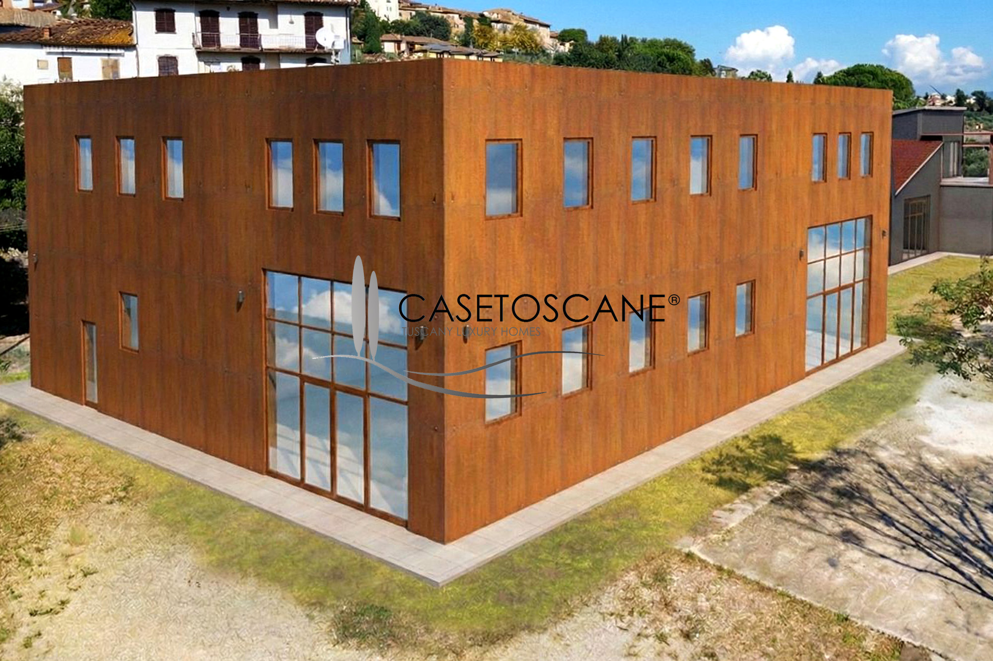 3241 - Fondi commerciali, artigianali e garage, con superfici da mq.90 a 730 circa, in ottima posizione nei pressi del centro storico di Lucignano (AR).