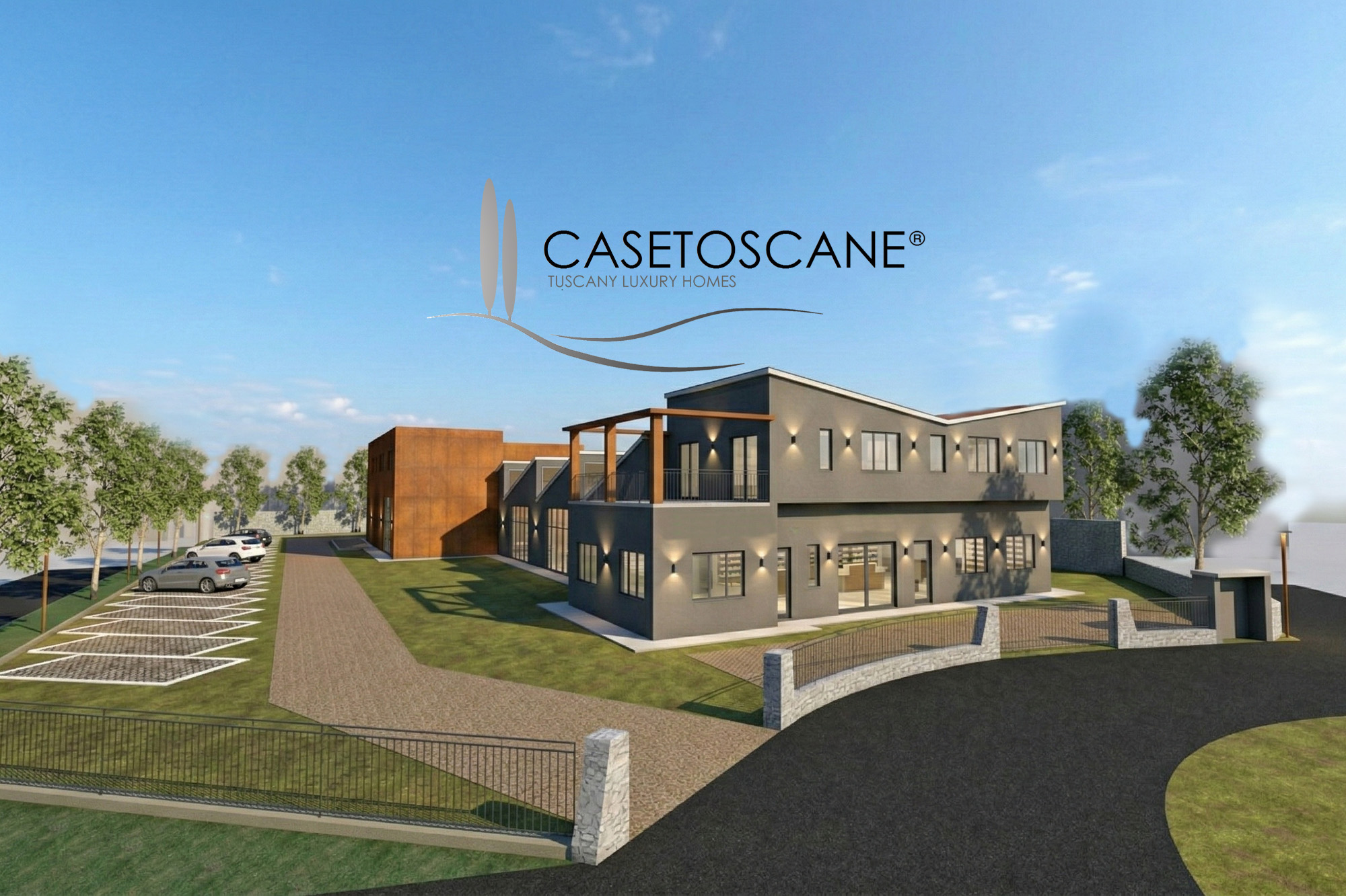 3241 - Ultime disponibilità di unità all'interno di nuovo polo direzionale - commerciale - artigianale a due passi dal centro storico di Lucignano (AR).